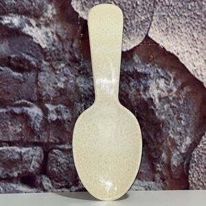 SPOON REST Cream White Melamine Stylish Modern Sleek 10.25" Length  Good